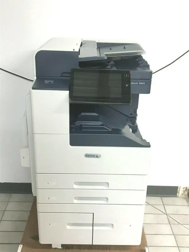Alt view image 4 of 7 - Xerox AltaLink B8000 Series B8045 Mono Laser Printer 400S03920 New w/ Finisher