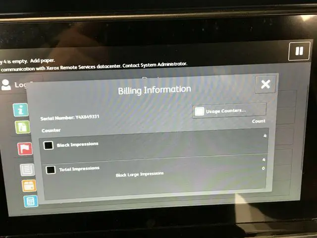 Alt view image 3 of 7 - Xerox AltaLink B8000 Series B8045 Mono Laser Printer 400S03920 New w/ Finisher