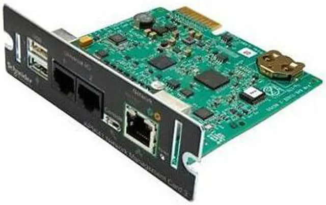Alt view image 2 of 2 - APC UPS Network Management Card 3 with Environmental Monitoring