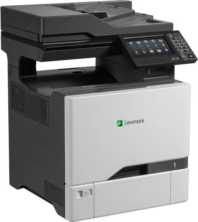 Alt view image 3 of 3 - Lexmark CX725de Color All-In One Laser Printer, Network Ready, Duplex Printing and Professional Features