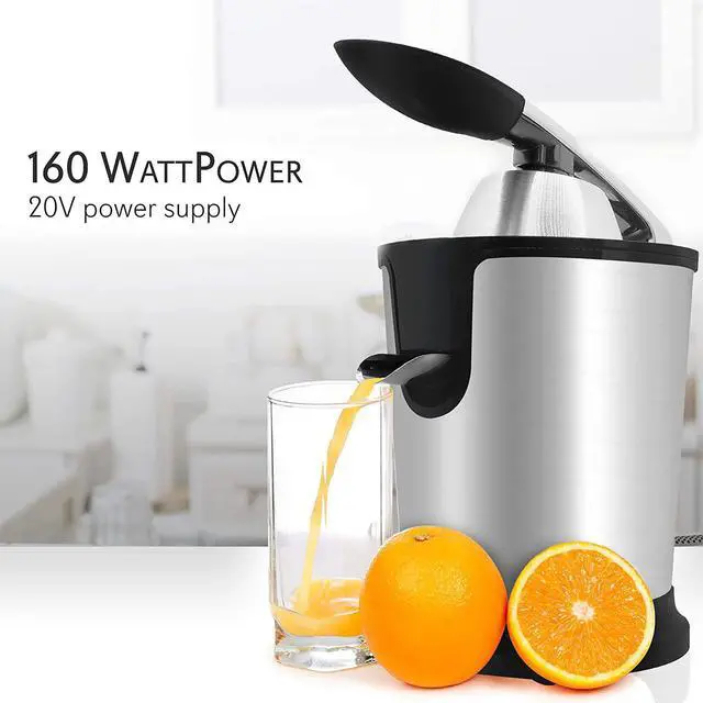 Alt view image 3 of 6 - NUTRICHEF Electric Citrus Juicer Orange 160 W Fruit Juice Squeezer