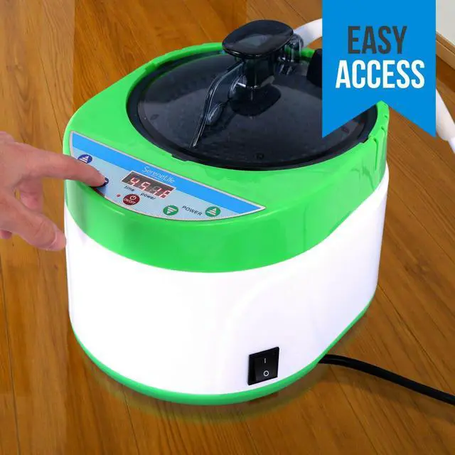 Alt view image 4 of 7 - Sauna Steamer w/Remote Control and Steam Hose