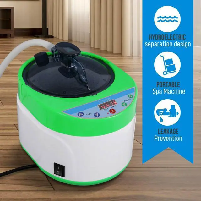 Alt view image 2 of 7 - Sauna Steamer w/Remote Control and Steam Hose