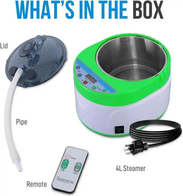 Alt view image 7 of 7 - Sauna Steamer w/Remote Control and Steam Hose