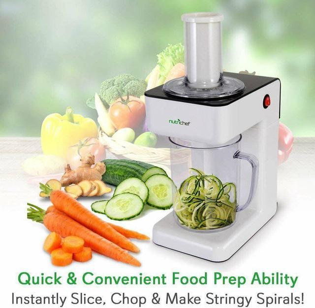 electric spiralizer vegetable & fruit slicer