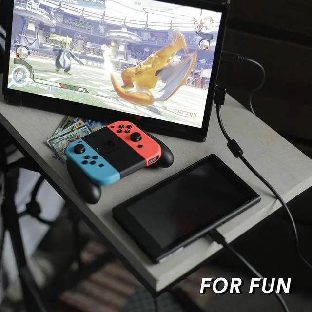 Alt view image 7 of 7 - DUEX Lite 12.5" Full HD Portable Laptop Secondary Screen Monitor - Gray