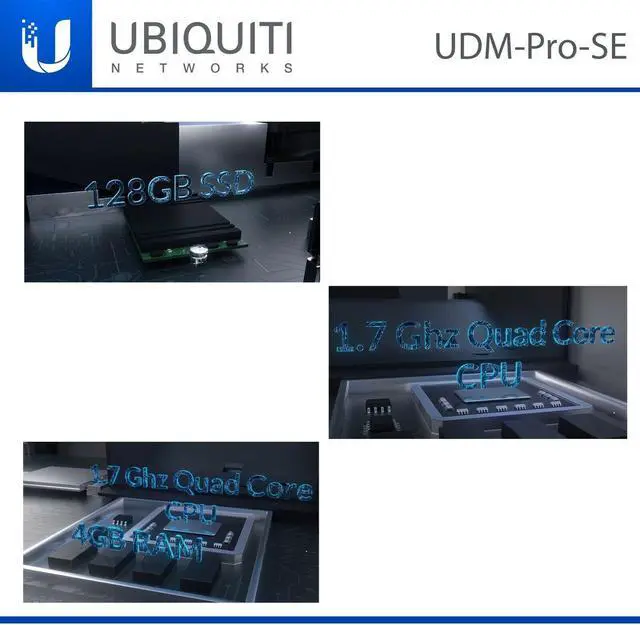 Alt view image 3 of 3 - Ubiquiti Networks Dream Machine Pro SE 10G SFP+ PoE Enterprise Switch UDM-PRO-SE