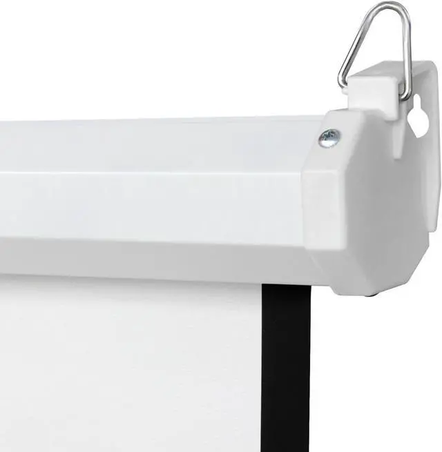 Alt view image 2 of 6 - 100"Projection projector Screen Manual Pull Down 16:9 HD Projector Home Theaters 3D Movie