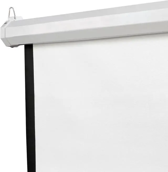 Alt view image 4 of 6 - 100"Projection projector Screen Manual Pull Down 16:9 HD Projector Home Theaters 3D Movie