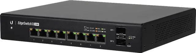 Main image of Ubiquiti Networks EdgeSwitch 8 Ports 150W Ethernet Switch ES-8-150W