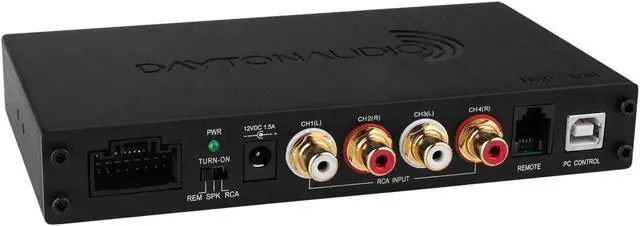 Main image of Dayton Audio DSP-408 4x8 DSP Digital Signal Processor for Home and Car Audio
