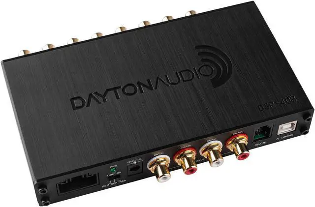 Alt view image 5 of 5 - Dayton Audio DSP-408 4x8 DSP Digital Signal Processor for Home and Car Audio