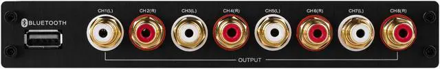 Alt view image 3 of 5 - Dayton Audio DSP-408 4x8 DSP Digital Signal Processor for Home and Car Audio