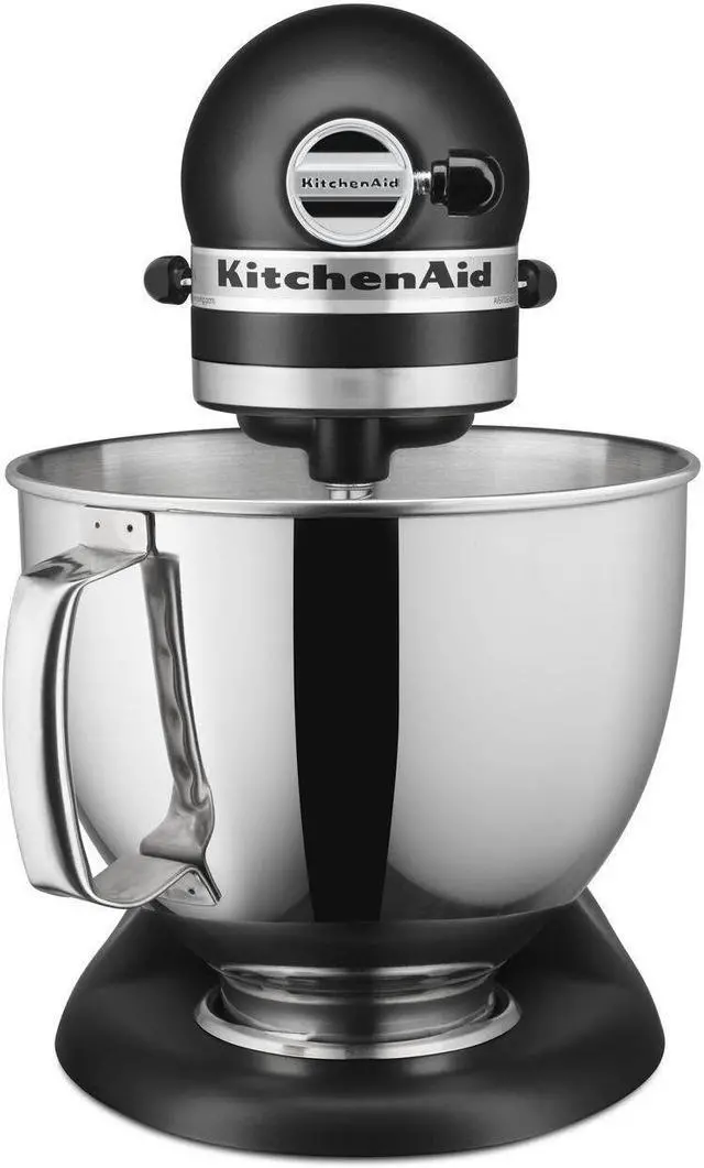 Alt view image 3 of 4 - KitchenAid 5-Quart Artisan Tilt-Head Stand Mixer | Black Matte