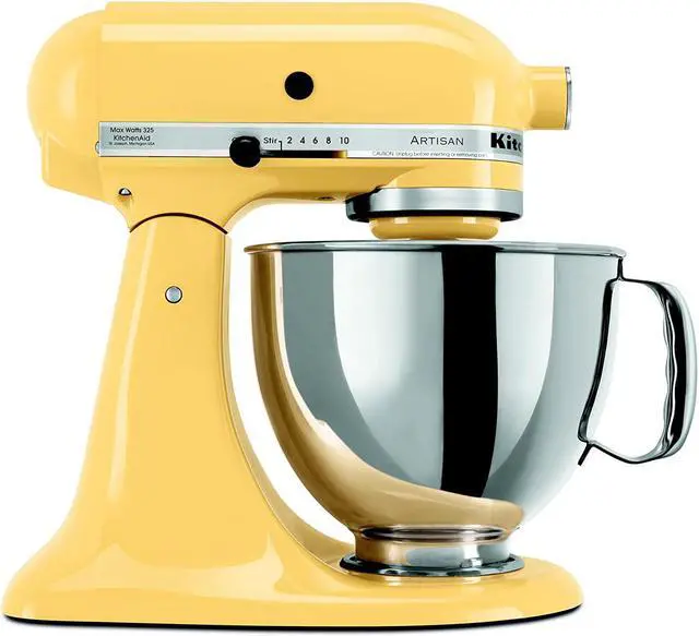 Main image of KitchenAid 5-Quart Artisan Tilt-Head Stand Mixer | Majestic Yellow