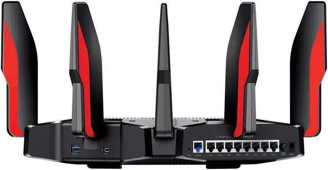 Alt view image 5 of 5 - TP-Link Next-Gen AX11000 12-Stream Tri-Band Wi-Fi 6 Gaming Router