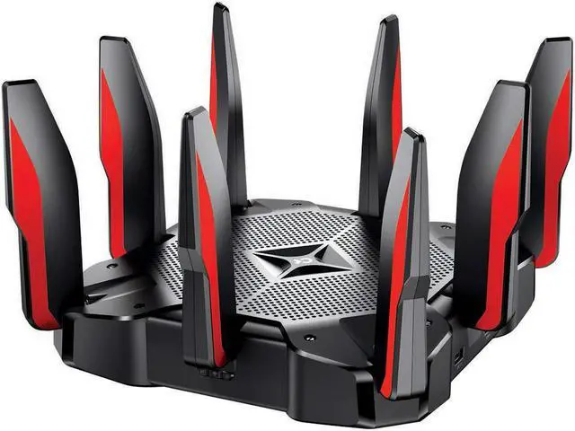 Alt view image 2 of 5 - TP-Link Next-Gen AX11000 12-Stream Tri-Band Wi-Fi 6 Gaming Router