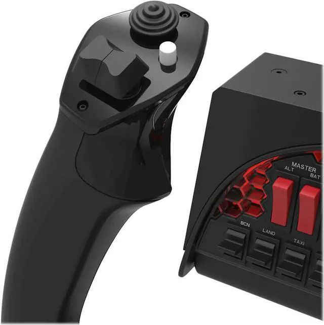 Alt view image 4 of 6 - HONEYCOMB AERONAUTICAL - ALPHA FLIGHT SIMULATION CONTROLS - BLACK