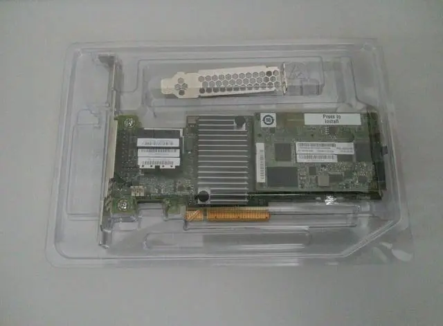 Alt view image 2 of 2 - IBM M5210 w/4GB CACHE NEW BBU w/2 CABLES RAID 12Gb/s NAS(DELL H730P/LSI 9361-8i)