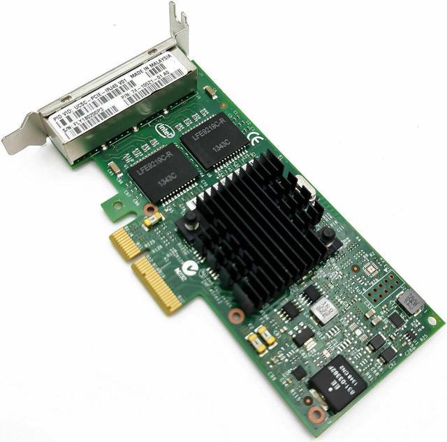 FOR CISCO UCSC-PCIE-IRJ45 (INTEL I350-T4V2) QUAD PORT GIGABIT NIC