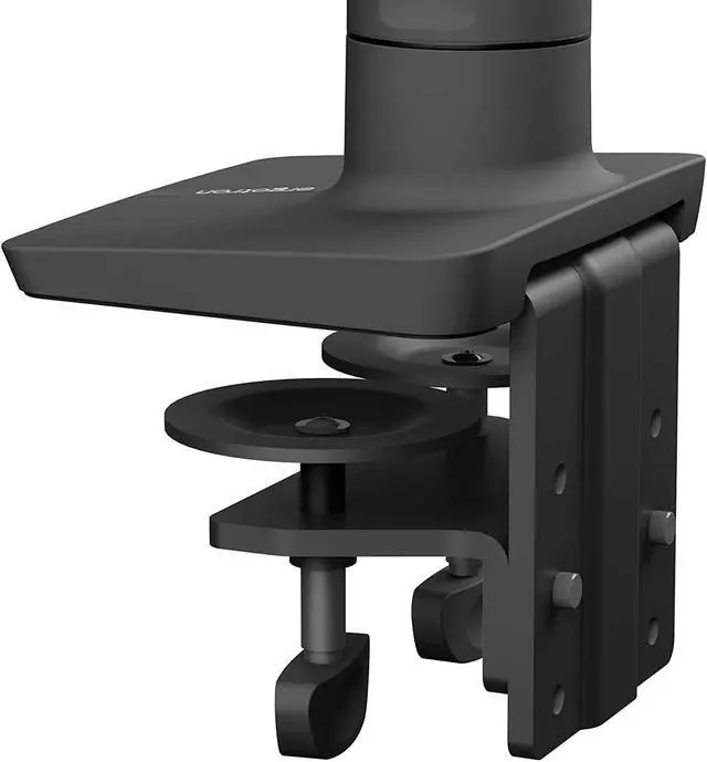 Alt view image 3 of 6 - Ergotron  HX Single Ultrawide Monitor Arm, VESA Desk Mount  for Monitors Up to 49 inches, 20 to 42 lbs, Less Than 6 Inch Display Depth  Matte Black