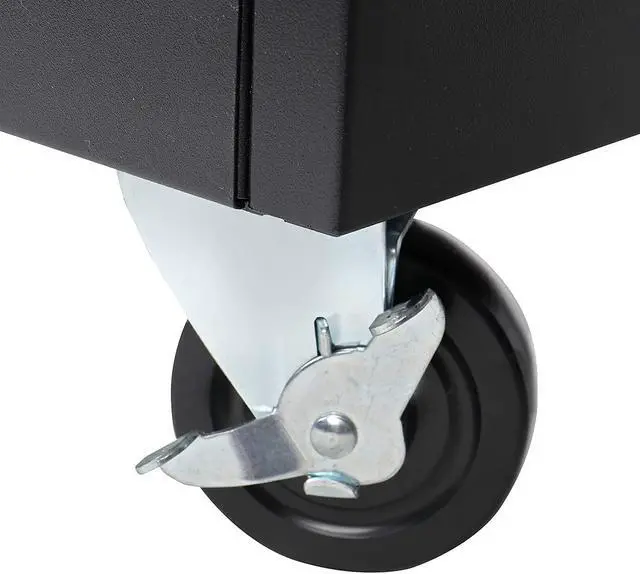Alt view image 5 of 7 - 32 Device Mobile Charging and Storage Cart for iPads, Chromebooks and Laptop Computers, Up to 13-inch Screen Size, Surge Protection, Front & Back Access Locking Cabinet