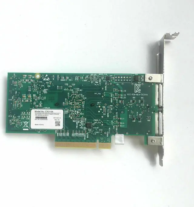 Alt view image 3 of 4 - MCX314A-BCCT Mellanox CX314A ConnectX-3 Pro 40GbE Dual-Port Ethernet QSFP NIC US