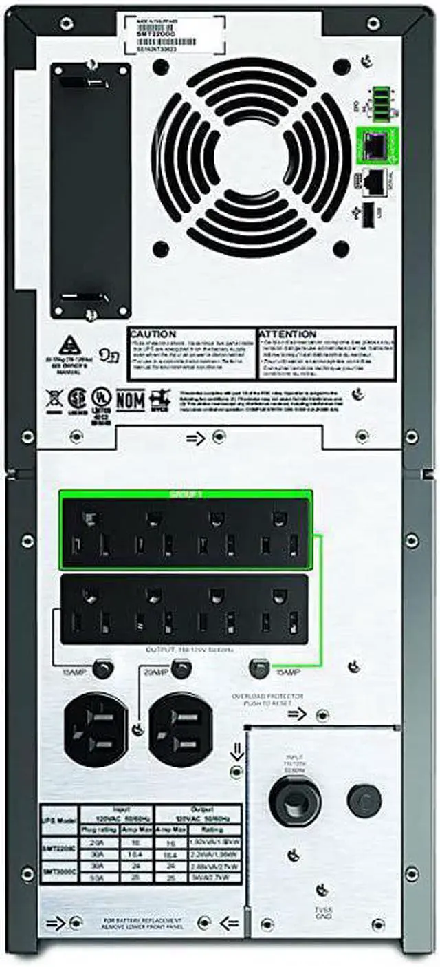 Alt view image 2 of 2 - APC Smart-UPS 1.98 kW 2200 VA - with APC SmartConnect P/N: SMT2200C