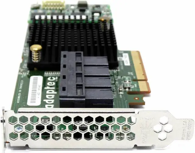Alt view image 2 of 5 - ADAPTEC ASR-71605 SFF8643 16 PORT SAS SATA 6Gb/s HBA/RAID CARD w/4 x 1.0M CABLES
