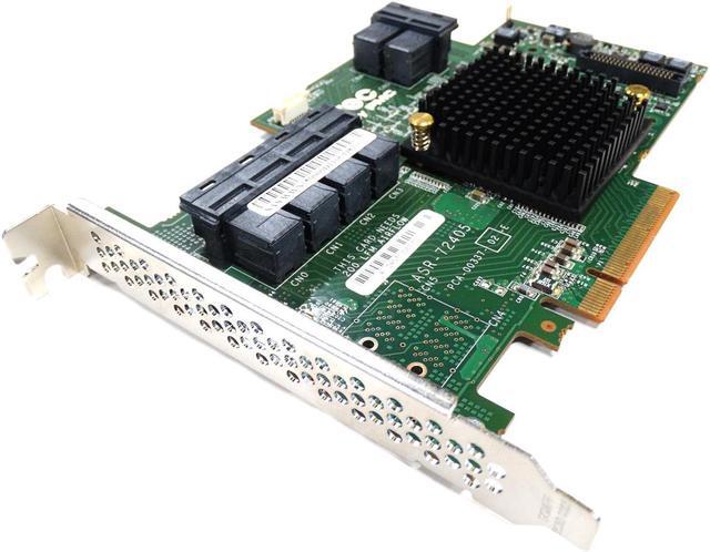 Alt view image 2 of 2 - Adaptec ASR-72405 24-Port 1GB Cache 6Gb/s SAS SATA PCIe 3 RAID Controller Card