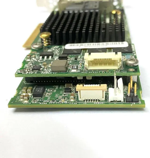 Alt view image 4 of 4 - OEM Adaptec Controller Card 2277000-R RAID ASR-78165 6Gb/s PCI-E SAS/ SATA 0KT1V