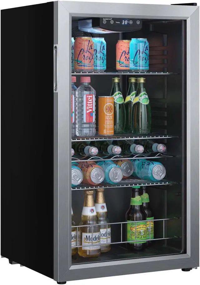 Main image of 19"W 105 Can Capacity Extreme Cool Beverage - Stainless Steel