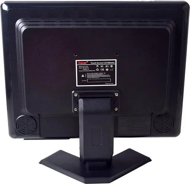 Alt view image 3 of 6 - 15" Touchscreen Monitor, LED TFT Touch Screen Display LED Monitor 1024x768 Resolution VGA for PC/POS Cashier Retail Restaurant Bar Coffee Store Menu Order Point of Sale