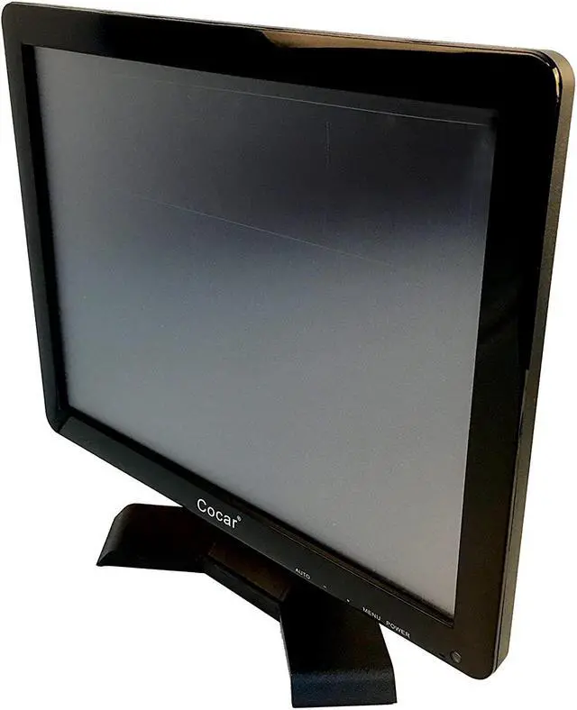 Alt view image 2 of 6 - 15" Touchscreen Monitor, LED TFT Touch Screen Display LED Monitor 1024x768 Resolution VGA for PC/POS Cashier Retail Restaurant Bar Coffee Store Menu Order Point of Sale