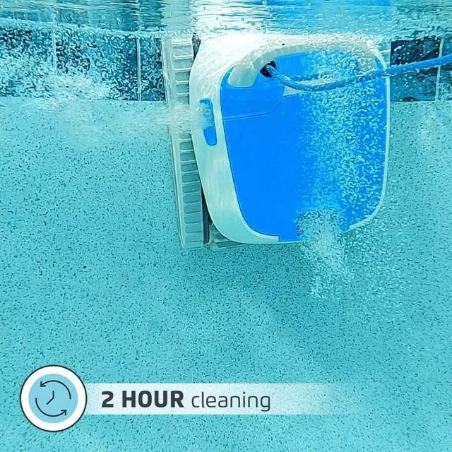 Alt view image 4 of 7 - DOLPHIN Proteus Automatic Robotic Pool Cleaner with Exceptional Cleaning Power, Ideal for Swimming Pools up to 50 Feet