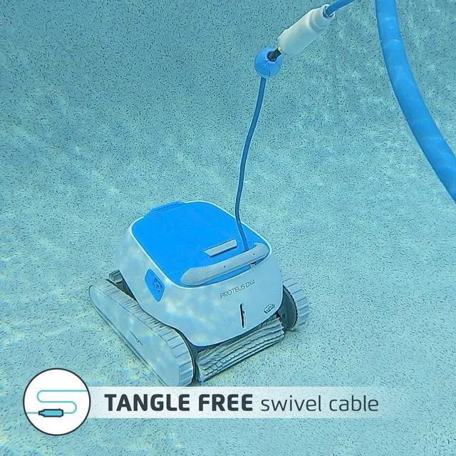 Alt view image 2 of 7 - DOLPHIN Proteus Automatic Robotic Pool Cleaner with Exceptional Cleaning Power, Ideal for Swimming Pools up to 50 Feet