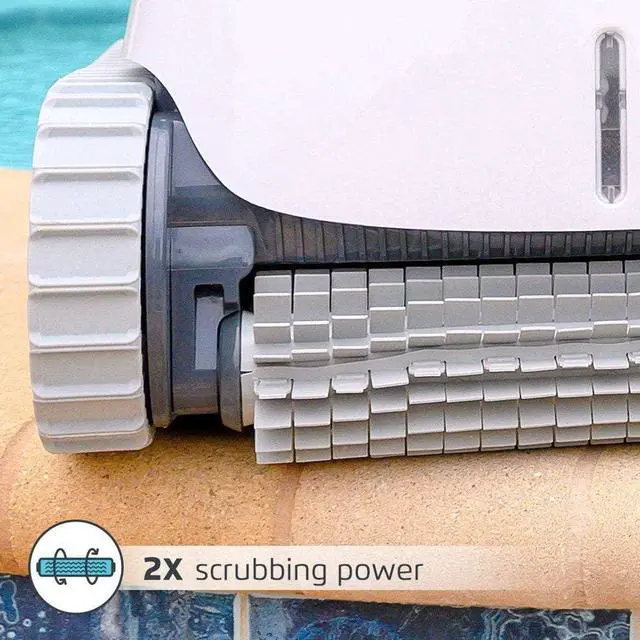 Alt view image 7 of 7 - DOLPHIN Proteus Automatic Robotic Pool Cleaner with Exceptional Cleaning Power, Ideal for Swimming Pools up to 50 Feet