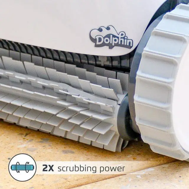 Alt view image 6 of 7 - DOLPHIN Proteus Automatic Robotic Pool Cleaner, The Quick and Easy Way to a Clean Pool, Ideal for In - ground Swimming Pools up to 33 Feet