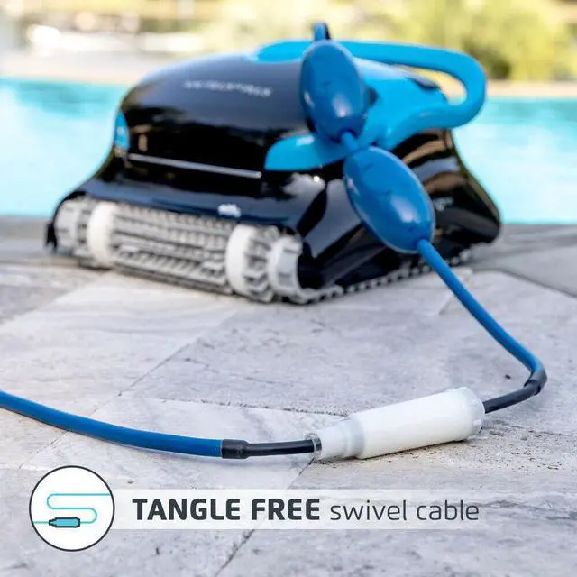 Alt view image 2 of 7 - DOLPHIN Nautilus CC Plus Robotic Pool [Vacuum] Cleaner with Wi-Fi  Pool Cleaning from Anywhere, Anytime - Ideal for In-Ground Swimming Pools up to 50 Feet  Easy to Clean Top Load Filters