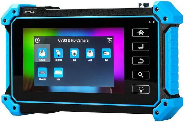 Alt view image 3 of 7 - 5" HD 8MP IP CCTV Camera Tester AHD CVI TVI Security Monitor Test 4K H.265 Video