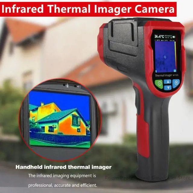 Alt view image 6 of 7 - Infrared Thermal Temperature Imager Camera With 8GB Heating Detector