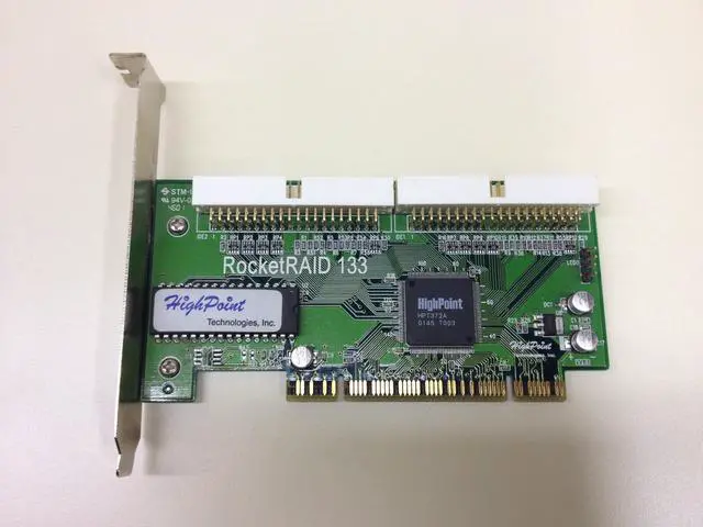 Main image of Highpoint RocketRaid Dual-Channel PCI IDE ATA133 Raid HBA Controller Adapter