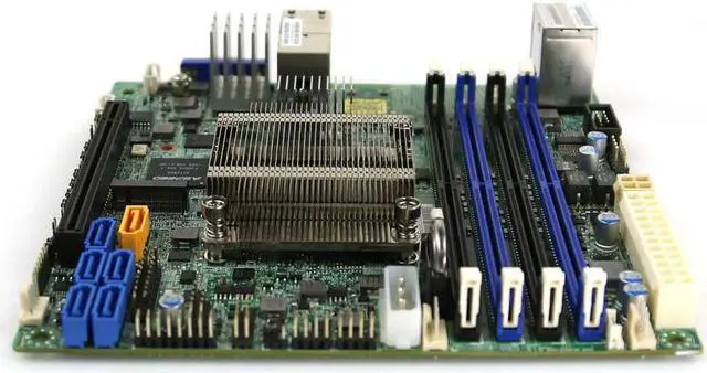 Alt view image 2 of 5 - Supermicro X10SDV-4C-TLN2F Motherboard Mini-ITX Xeon D1521