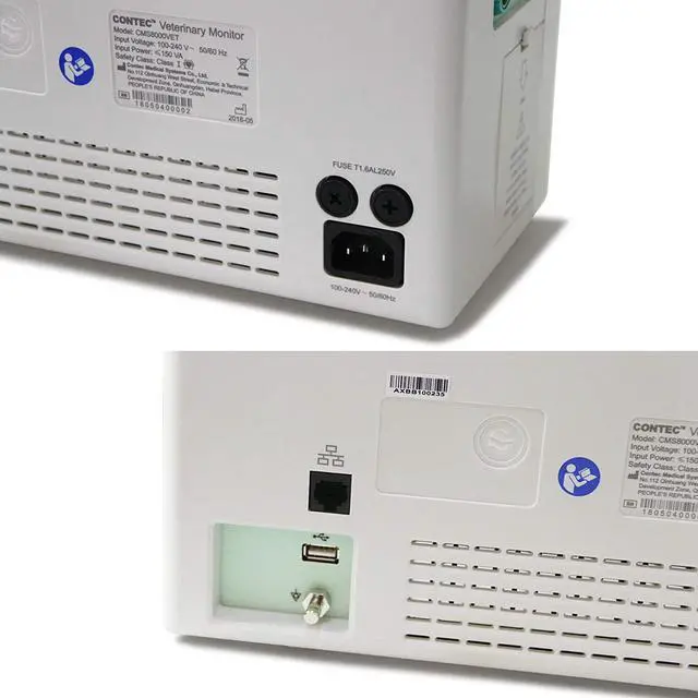 Alt view image 6 of 7 - 12.1 inch Veterinary Multi-parameters Patient Monitor from Large Screen Animal use