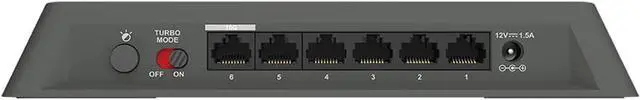 Alt view image 6 of 6 - D-Link 6-Port 10GB & 2.5GB Unmanaged Gaming Switch with 1 x 10G, 5 x 2.5G - RGB Lights, Multi-Gig, Network, Fanless, Plug & Play