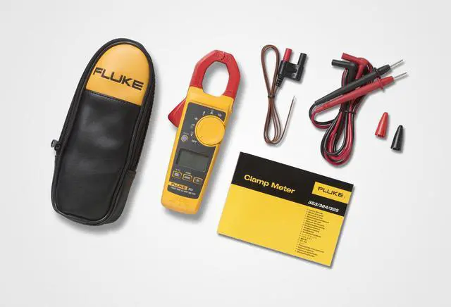 Alt view image 3 of 4 - Fluke 325 Clamp Multimeter AC-DC TRMS