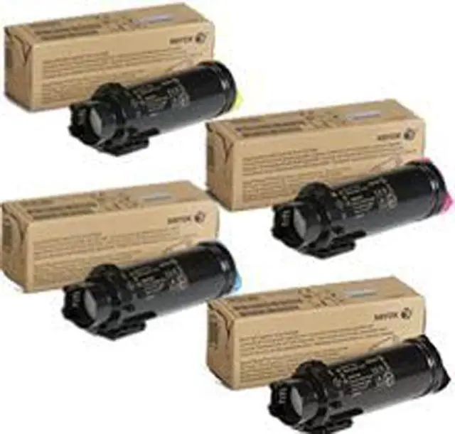 Main image of Genuine Xerox Extra High Capacity Toner Cartridge 4-Color Set for Phaser 6510, WorkCentre 6515