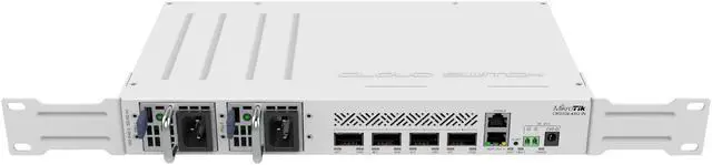 Alt view image 5 of 5 - MikroTik CRS504-4XQ-IN Cloud Router Switch 650MHz 4xQSFP28 Compatible with 40G.