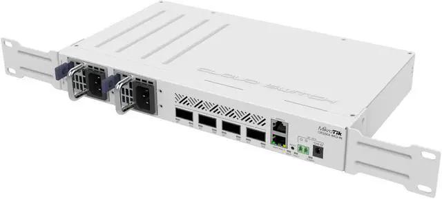 Alt view image 4 of 5 - MikroTik CRS504-4XQ-IN Cloud Router Switch 650MHz 4xQSFP28 Compatible with 40G.