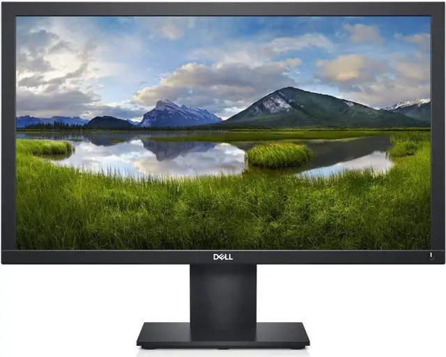 Alt view image 4 of 20 - Dell 22" LCD Anti-Glare Monitor - 1920 x 1080 Full HD @ 60Hz - Twisted Nematic Panel - VGA & DisplayPort 1.2 Interface - LED Backlight Technology - Adjustable Tilt Position